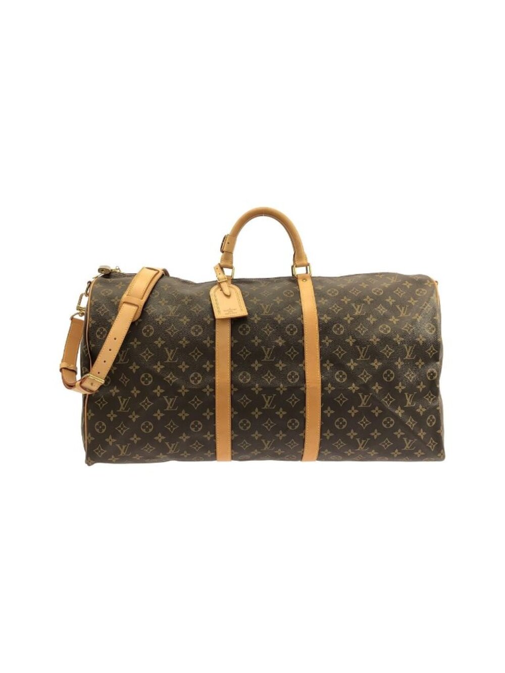 Louis Vuitton Monogram Keepall Bandouliere 60 Boston Bag